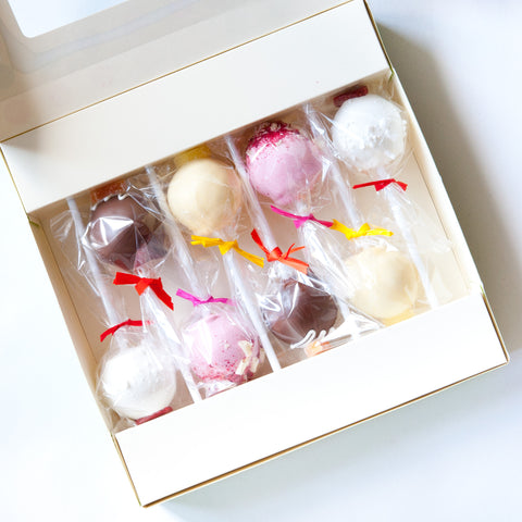 Gift Box of 8 Fruit Burst Cake Pops