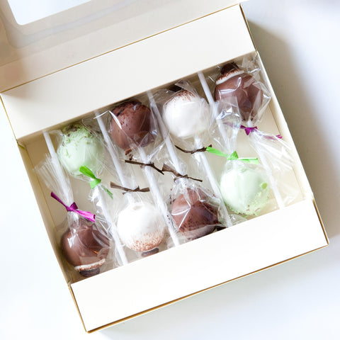 Gift Box of 8 After Dark Cake Pops