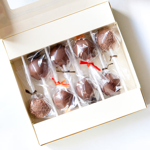 Gift Box of 8 Personalised Thank You Cake Pops