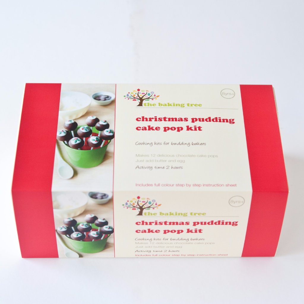 Christmas Pudding Cake Pop Kit