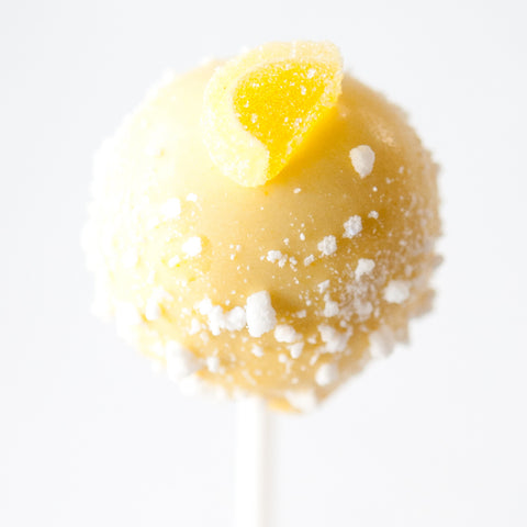 Lemon Meringue Pie Cake Pops