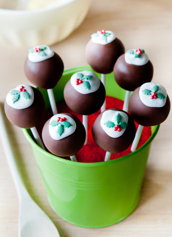 Christmas Pudding Cake Pop Kit